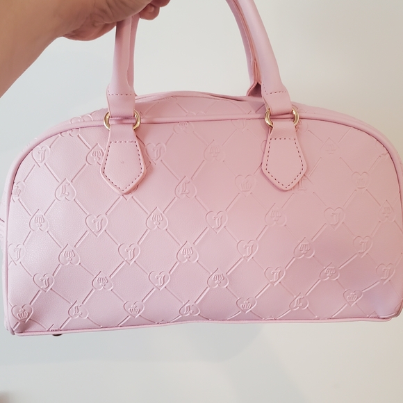 Juicy Couture "Holiday In Juicy" Dome Satchel Bag - Picture 4 of 5